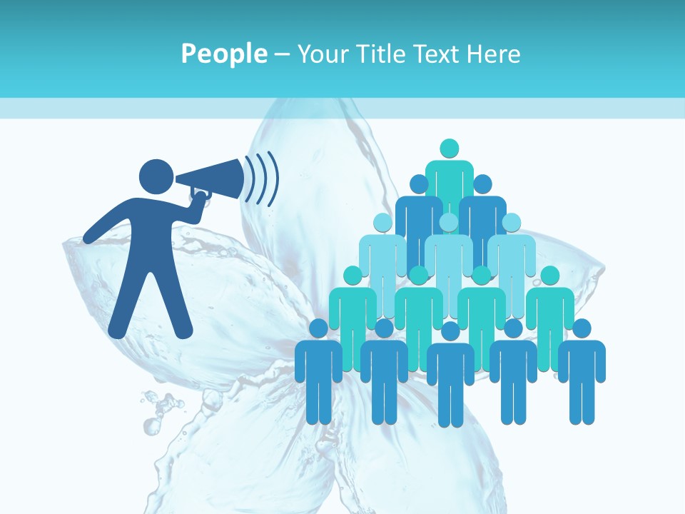 Wet Moisture Spring PowerPoint Template