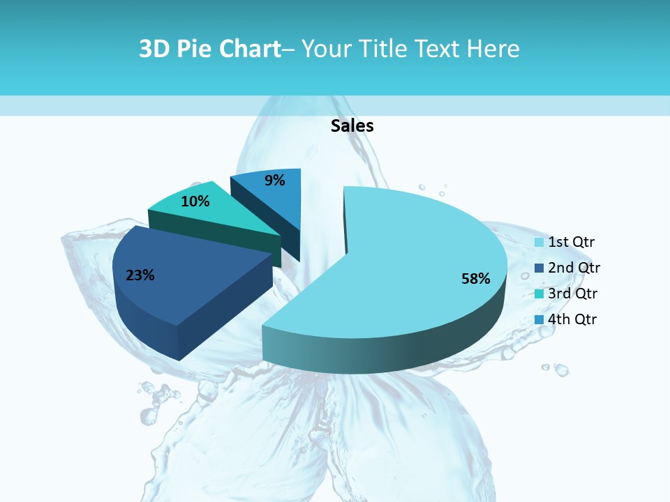 Wet Moisture Spring PowerPoint Template
