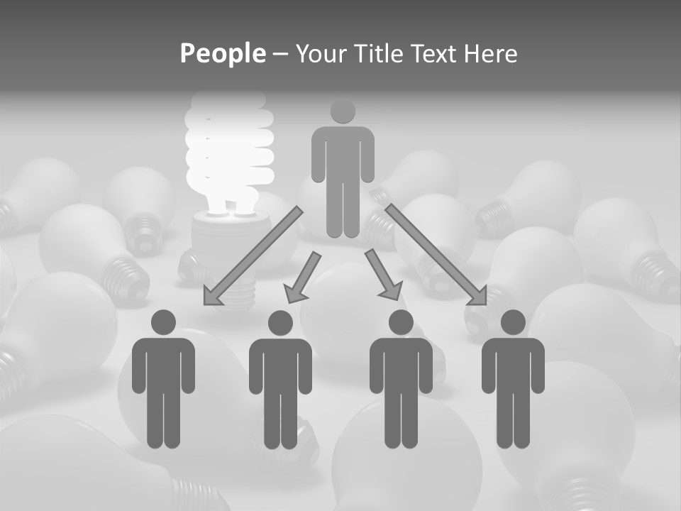 Crowd Different Life PowerPoint Template