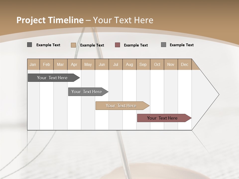Fashion Boutonniere Sewing PowerPoint Template