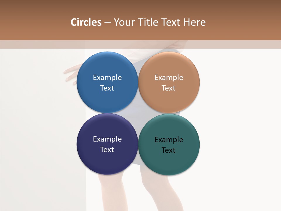 Presenting Caucasian Successful PowerPoint Template