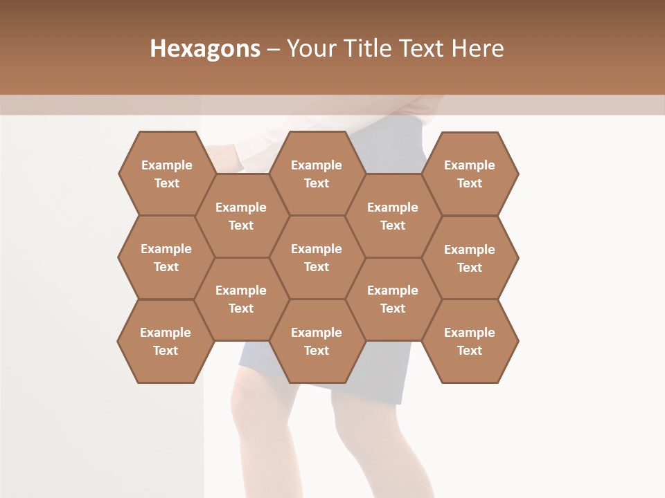 Presenting Caucasian Successful PowerPoint Template