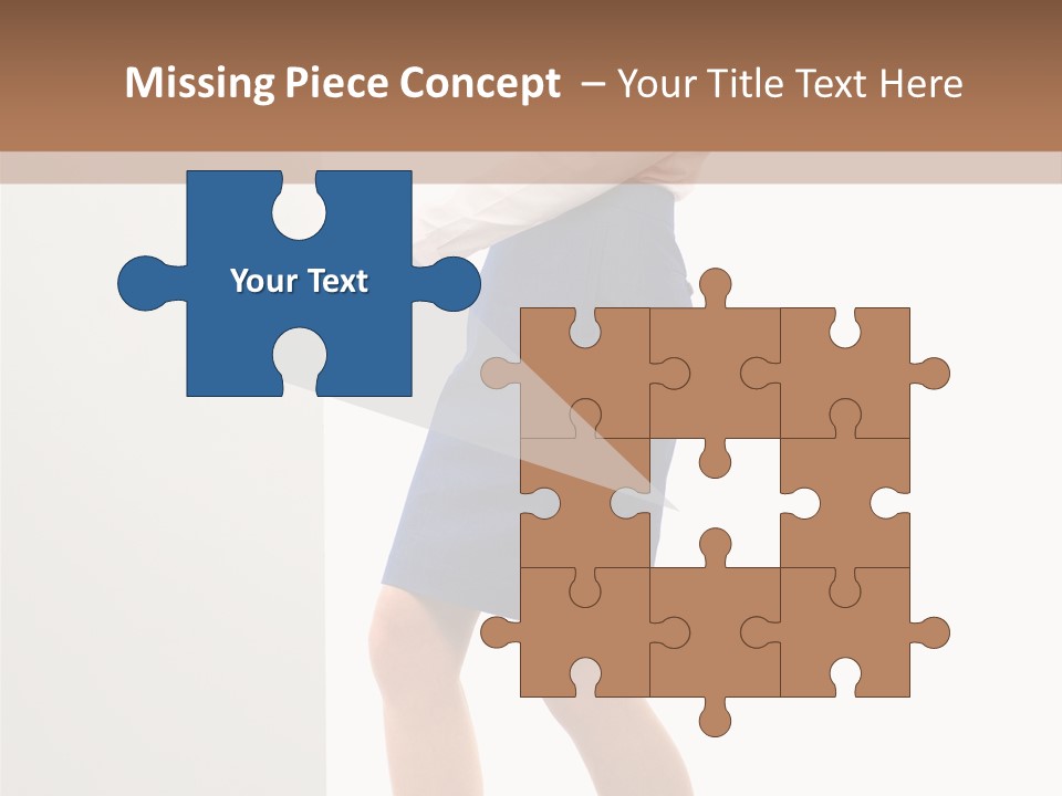 Presenting Caucasian Successful PowerPoint Template