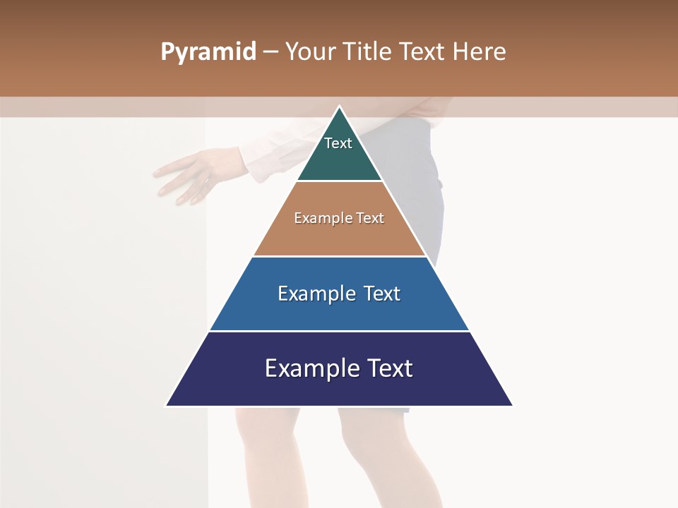 Presenting Caucasian Successful PowerPoint Template