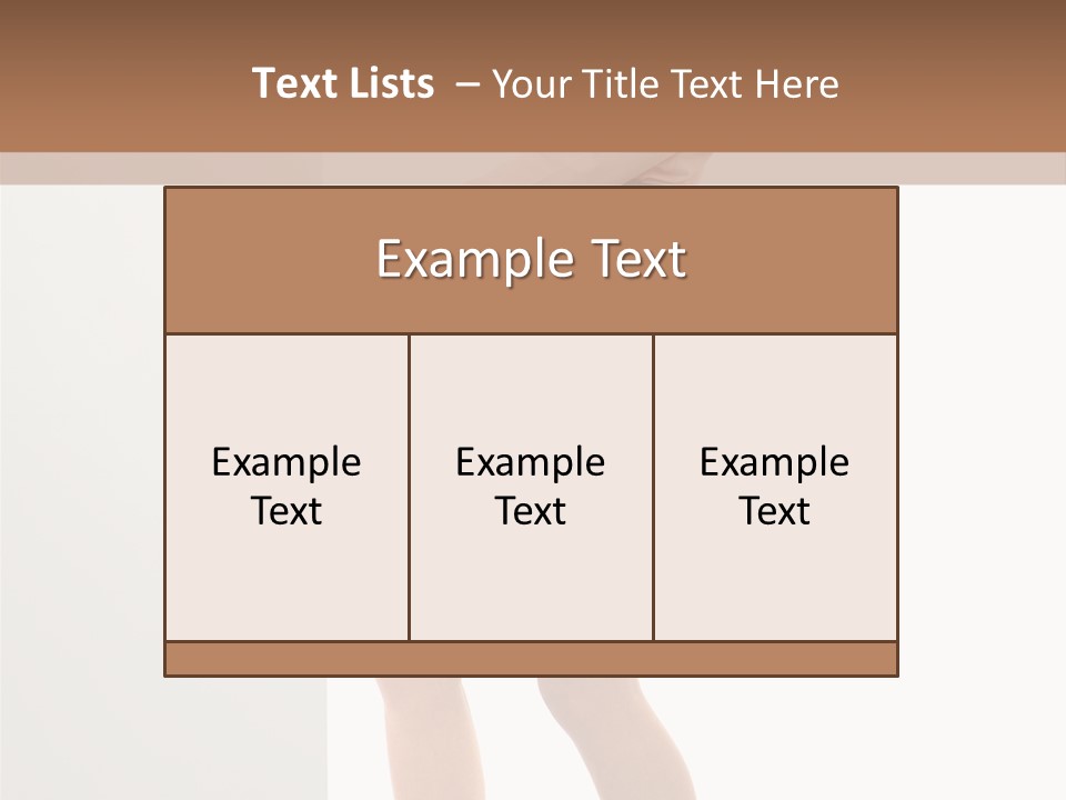 Presenting Caucasian Successful PowerPoint Template