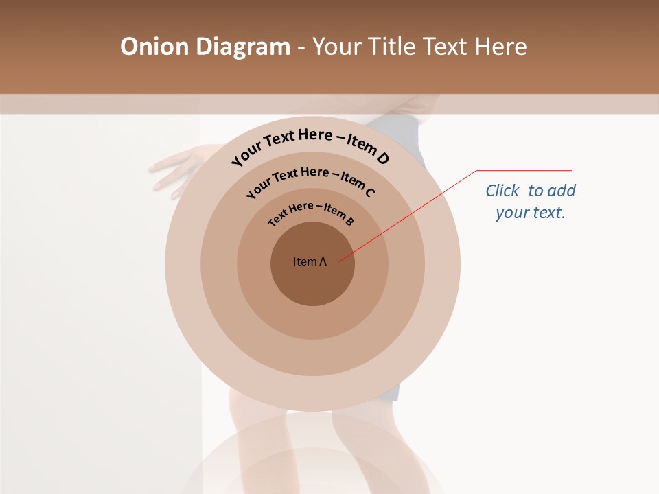 Presenting Caucasian Successful PowerPoint Template