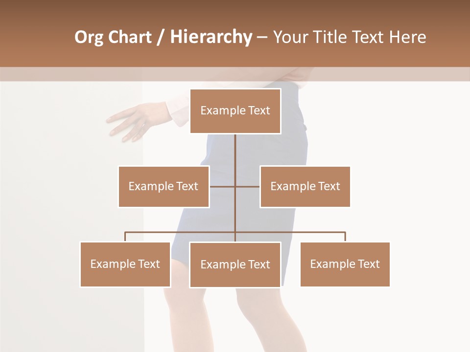 Presenting Caucasian Successful PowerPoint Template