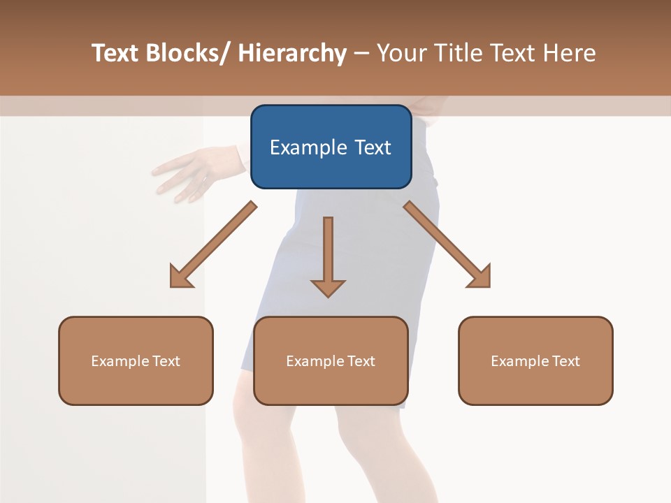 Presenting Caucasian Successful PowerPoint Template