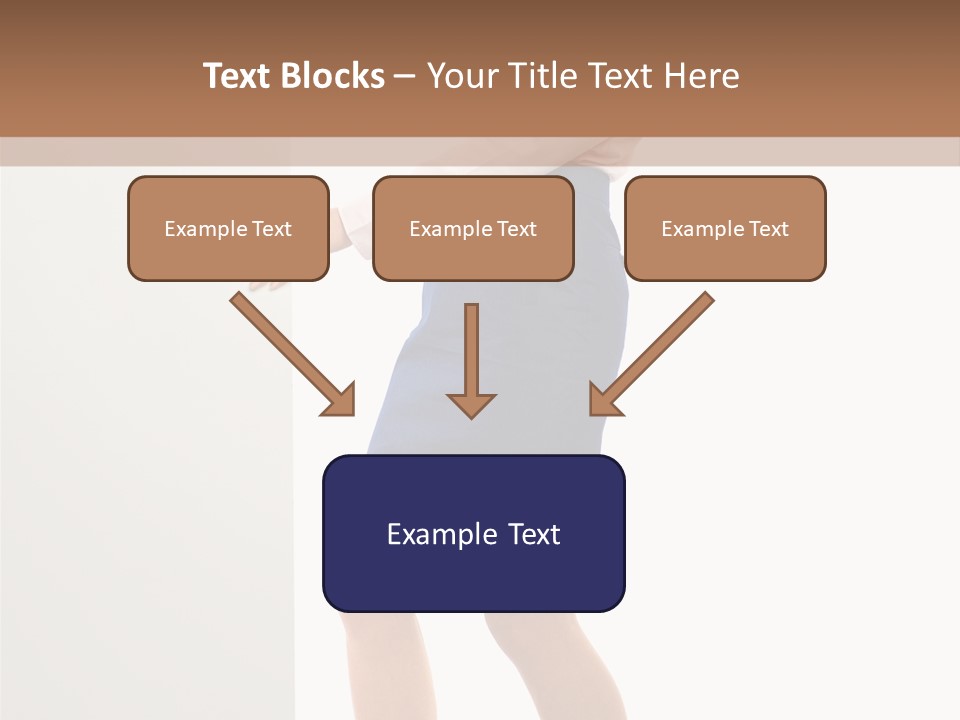 Presenting Caucasian Successful PowerPoint Template