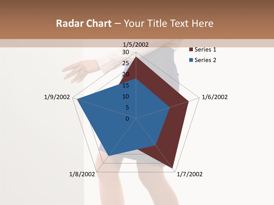 Presenting Caucasian Successful PowerPoint Template