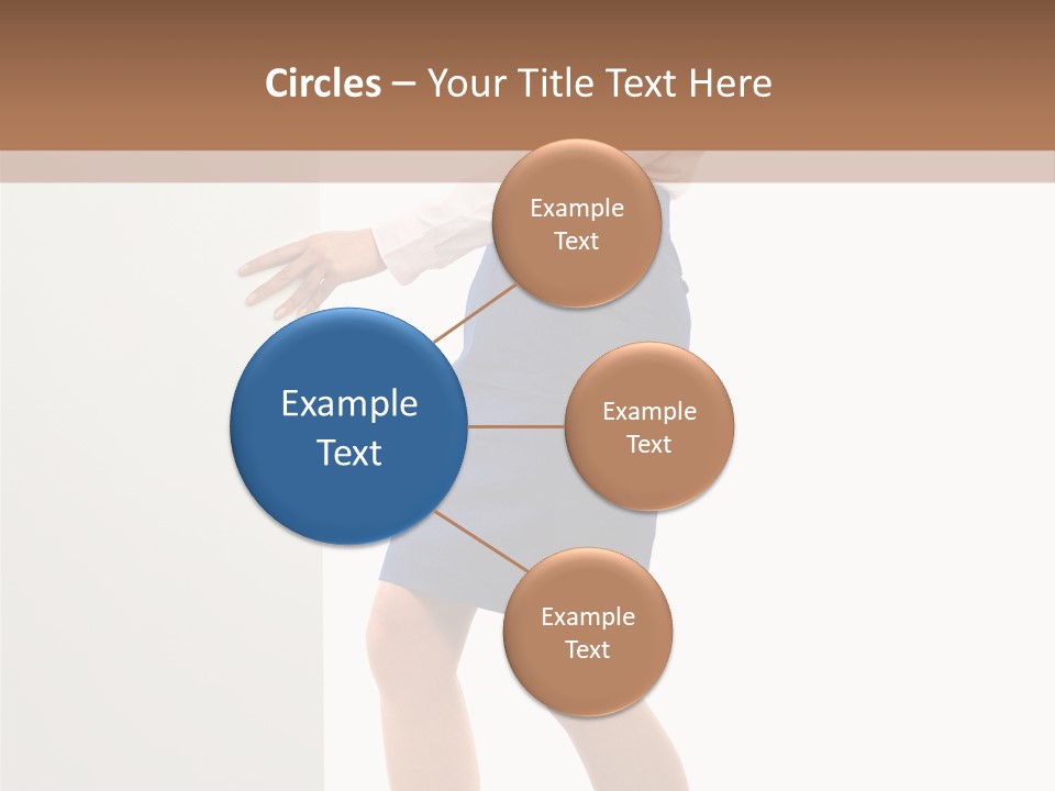 Presenting Caucasian Successful PowerPoint Template