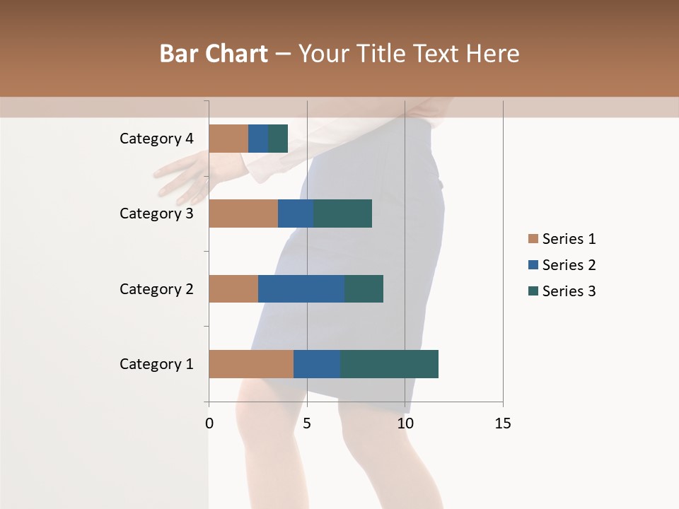 Presenting Caucasian Successful PowerPoint Template