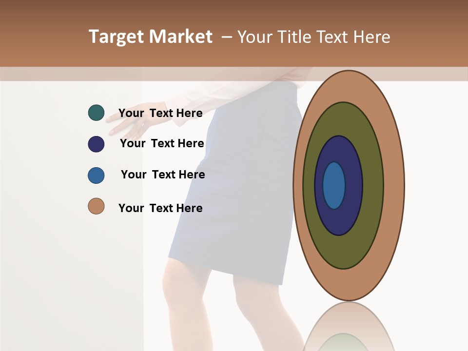 Presenting Caucasian Successful PowerPoint Template