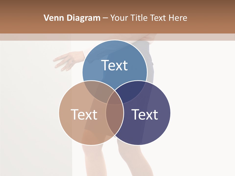 Presenting Caucasian Successful PowerPoint Template