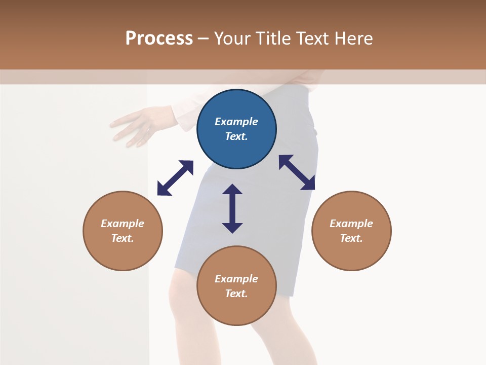Presenting Caucasian Successful PowerPoint Template