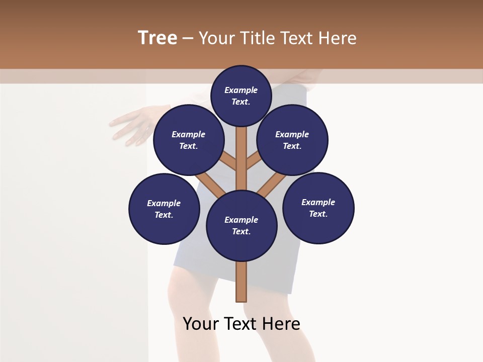 Presenting Caucasian Successful PowerPoint Template