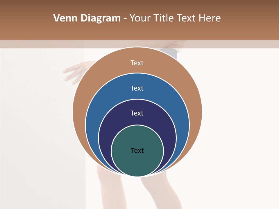 Presenting Caucasian Successful PowerPoint Template
