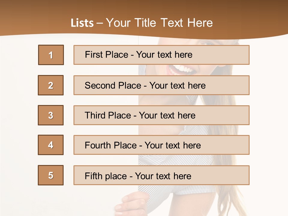 Beautiful Student Elegant PowerPoint Template