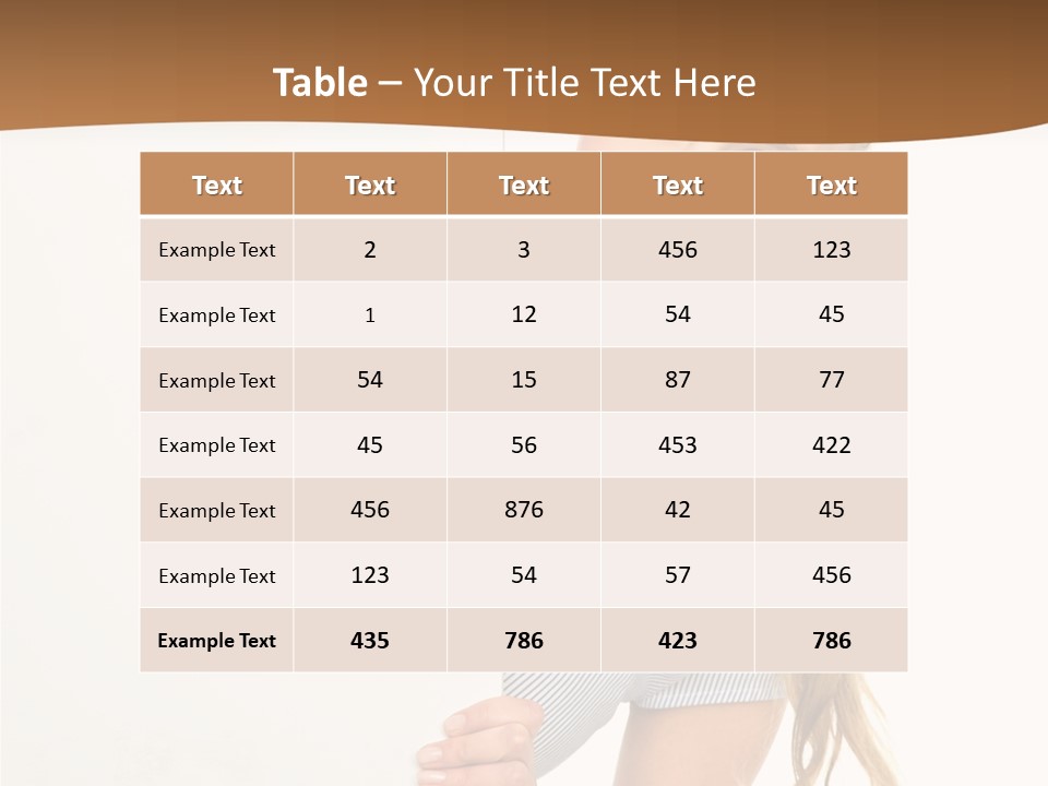 Beautiful Student Elegant PowerPoint Template