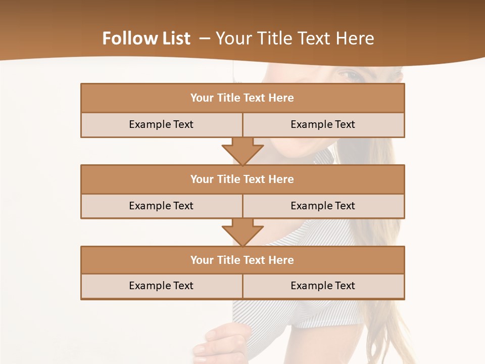 Beautiful Student Elegant PowerPoint Template