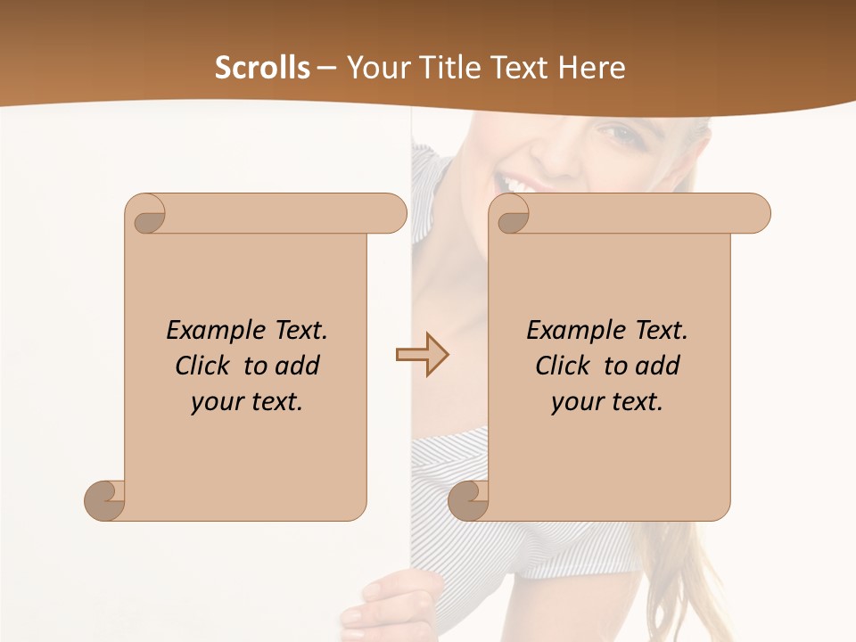 Beautiful Student Elegant PowerPoint Template