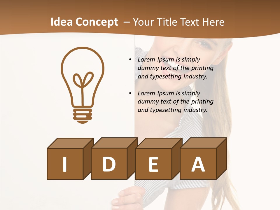 Beautiful Student Elegant PowerPoint Template