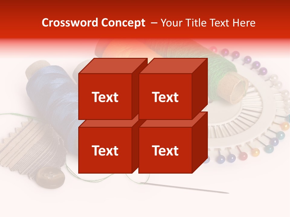 Work Silk Twisted PowerPoint Template