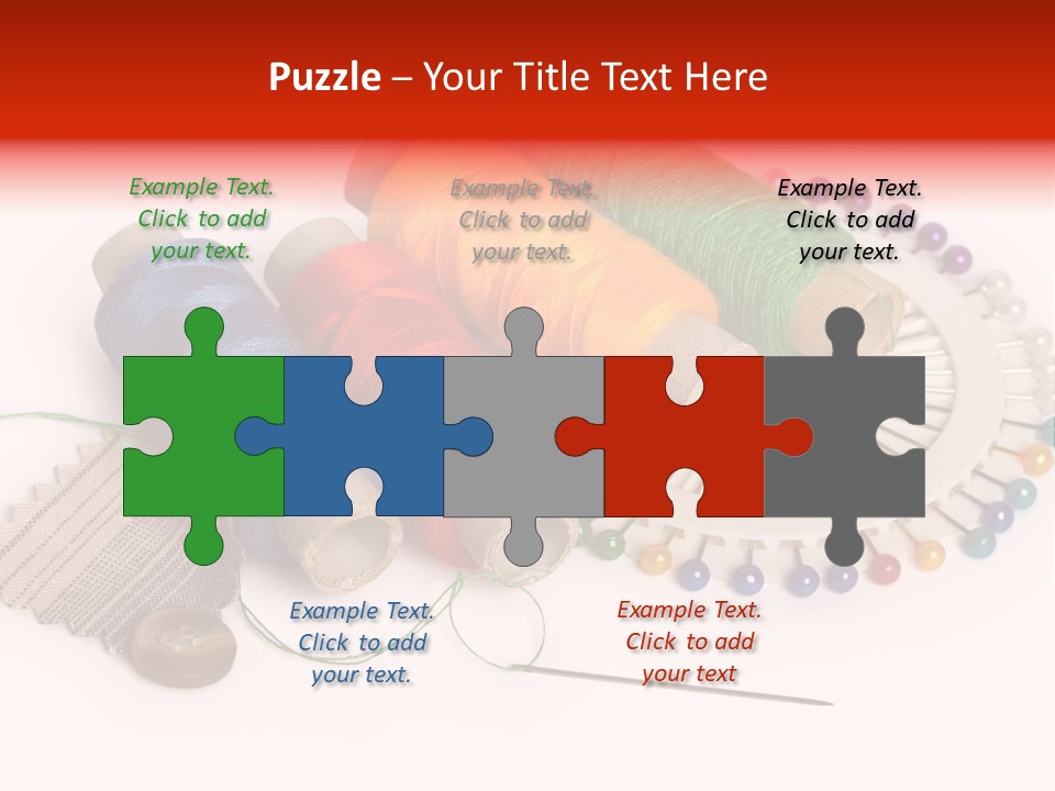 Work Silk Twisted PowerPoint Template