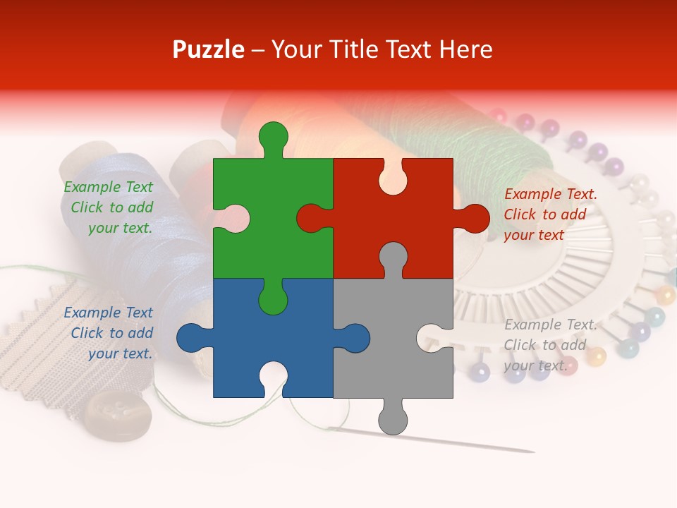 Work Silk Twisted PowerPoint Template