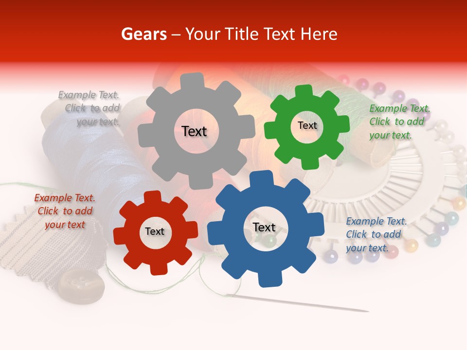 Work Silk Twisted PowerPoint Template