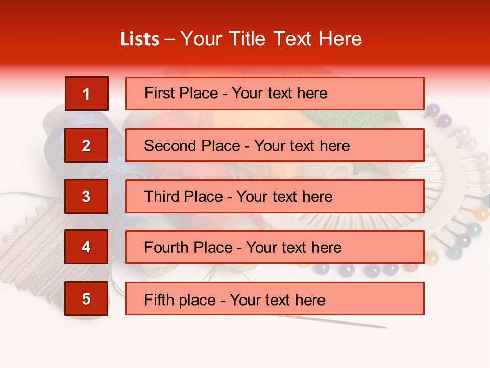 Work Silk Twisted PowerPoint Template