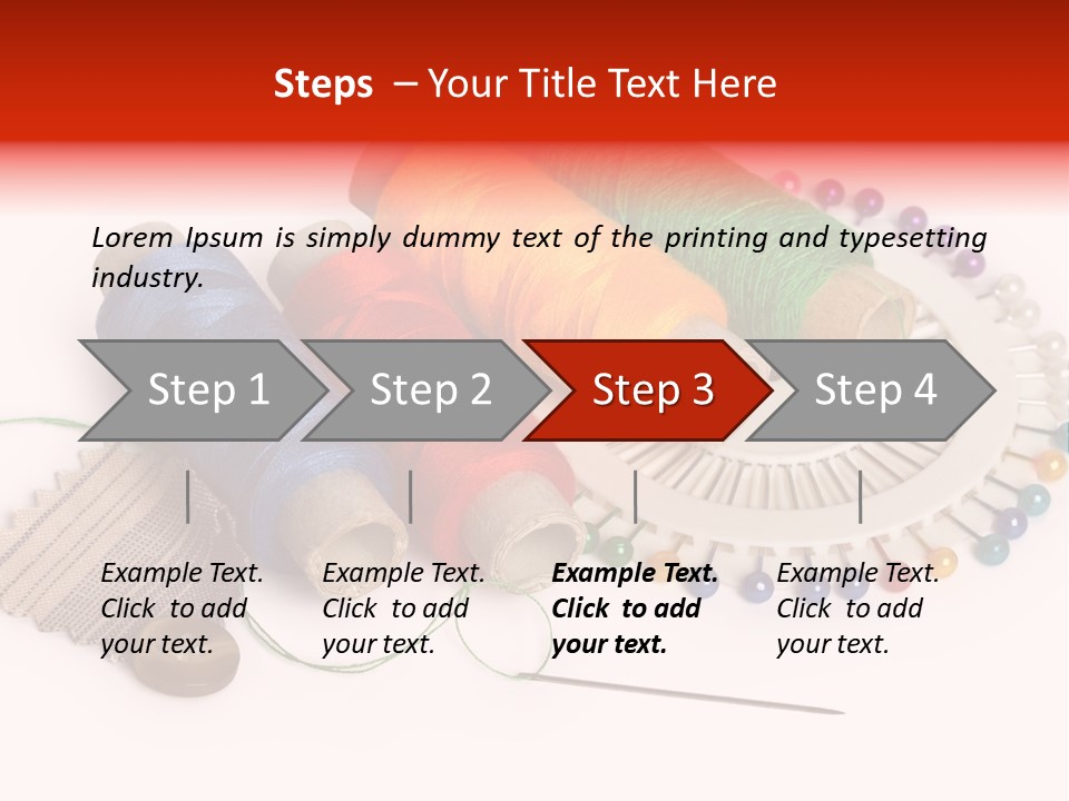 Work Silk Twisted PowerPoint Template