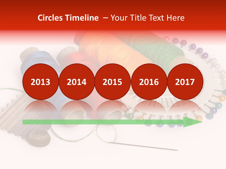 Work Silk Twisted PowerPoint Template