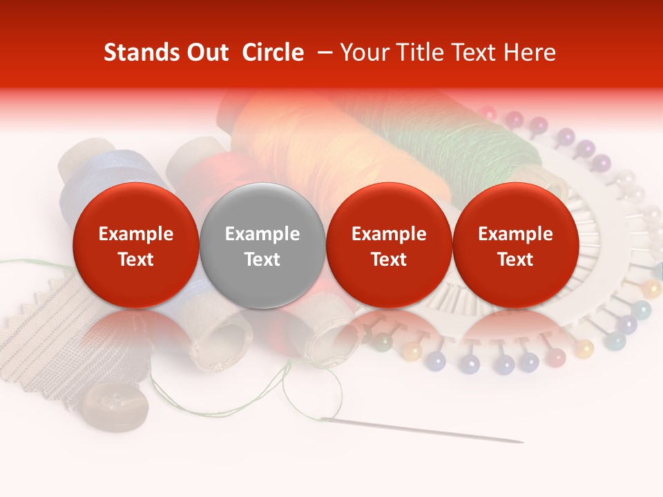 Work Silk Twisted PowerPoint Template