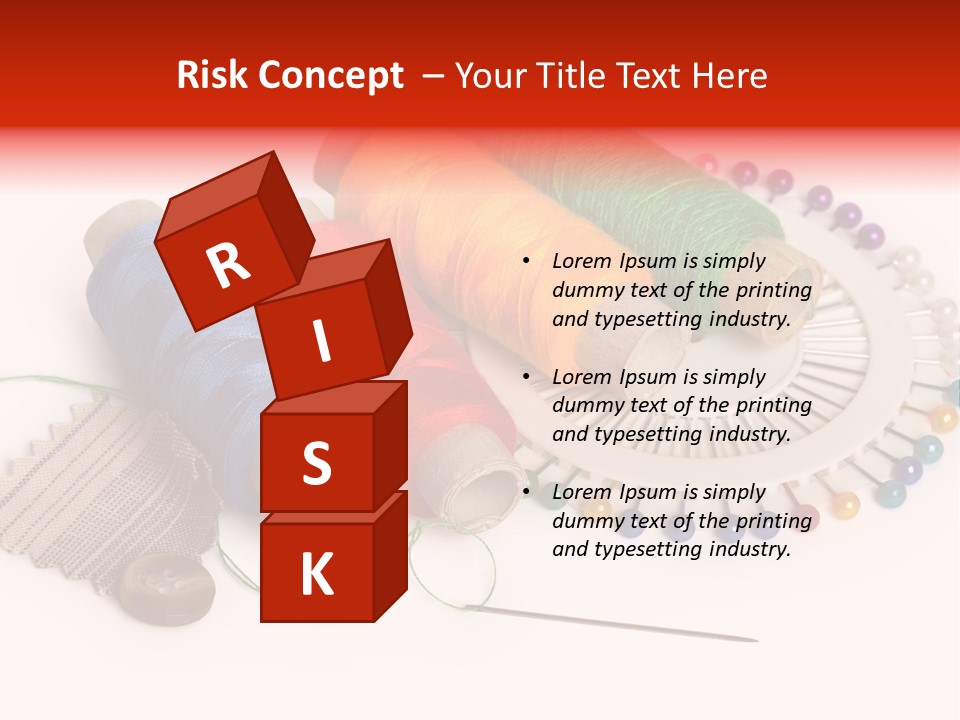 Work Silk Twisted PowerPoint Template