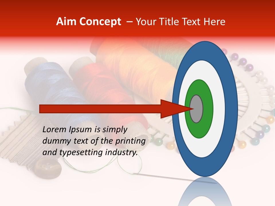 Work Silk Twisted PowerPoint Template