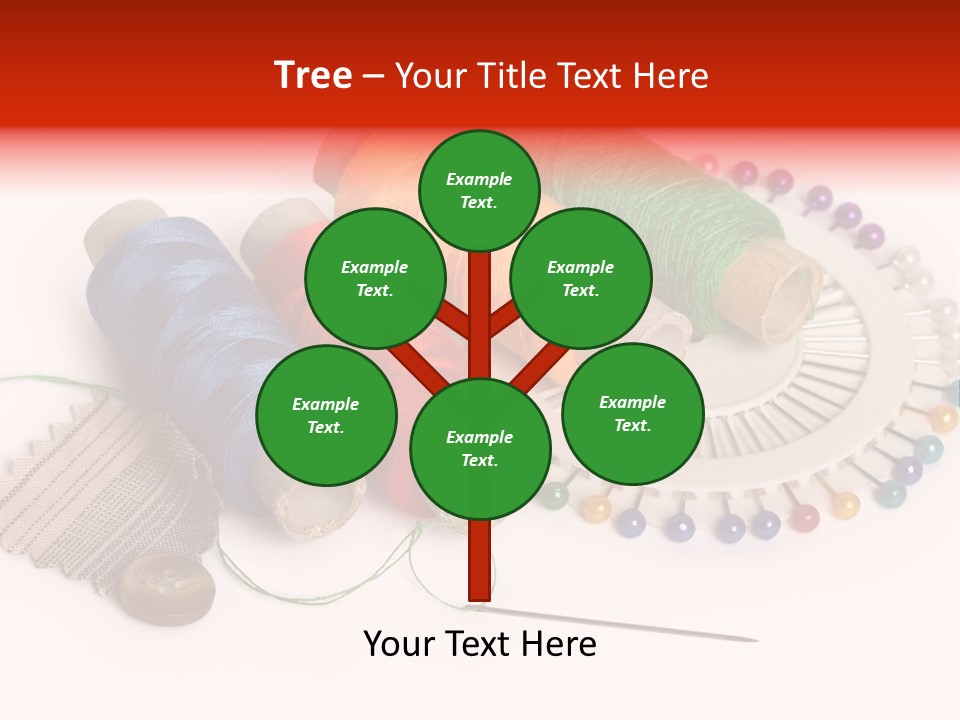 Work Silk Twisted PowerPoint Template