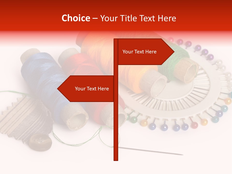 Work Silk Twisted PowerPoint Template