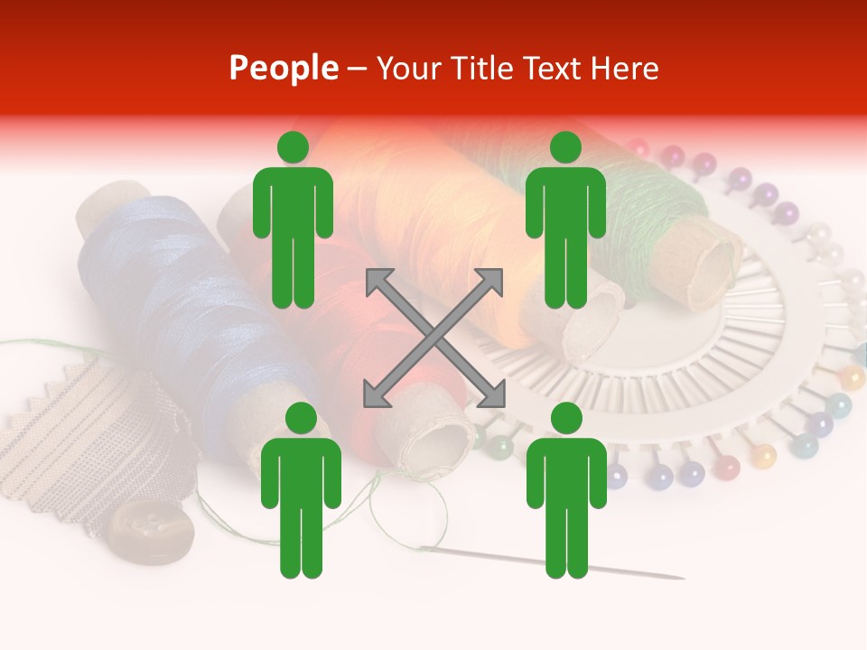 Work Silk Twisted PowerPoint Template