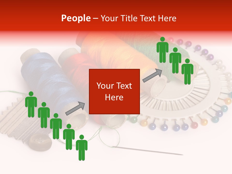 Work Silk Twisted PowerPoint Template