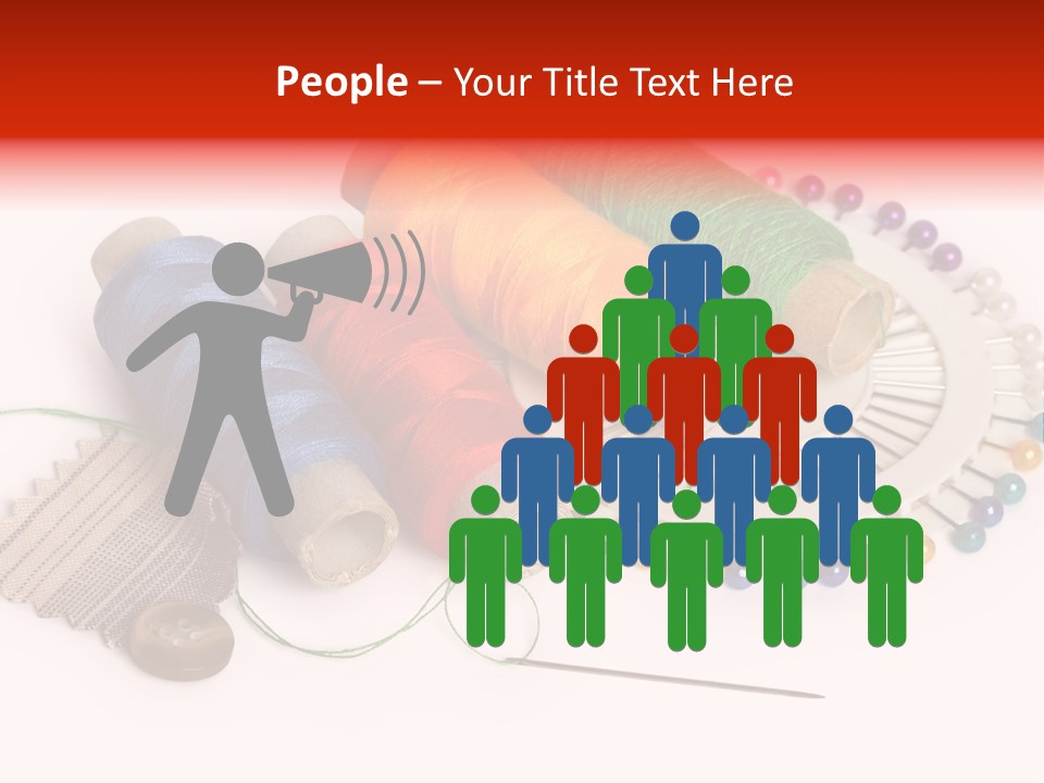 Work Silk Twisted PowerPoint Template