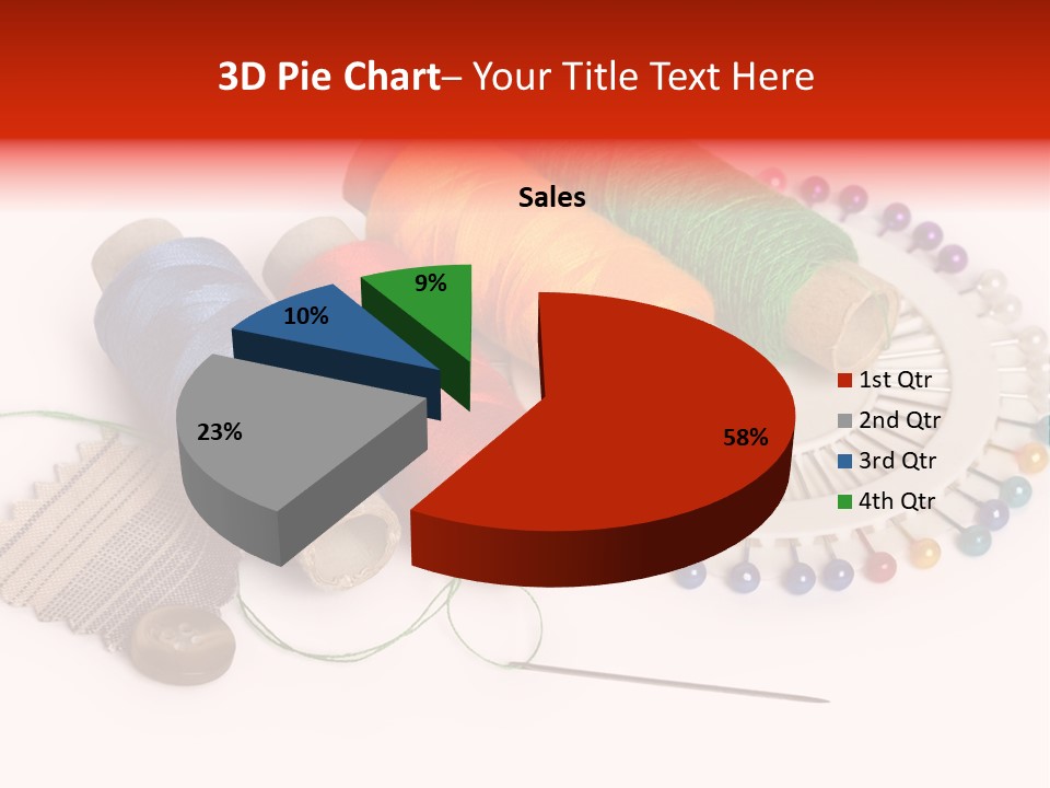 Work Silk Twisted PowerPoint Template