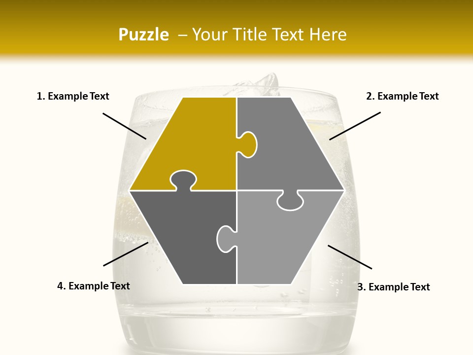 Cocktail Fresh Water PowerPoint Template