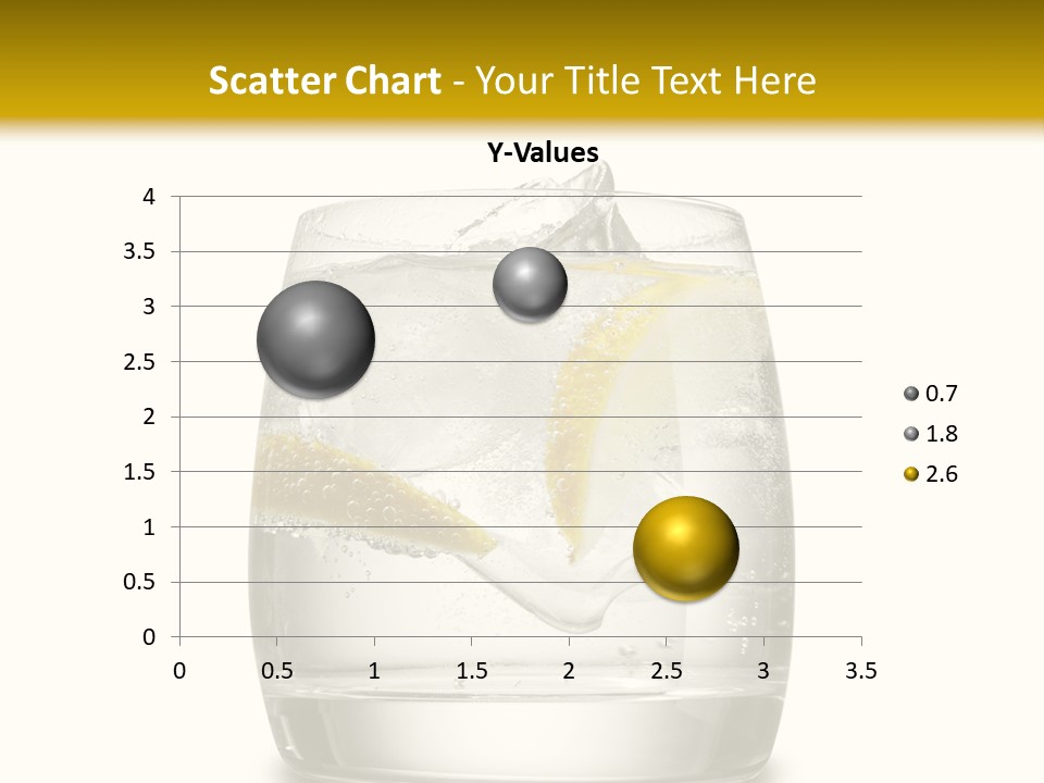 Cocktail Fresh Water PowerPoint Template