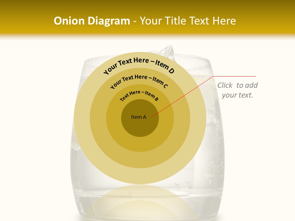 Cocktail Fresh Water PowerPoint Template