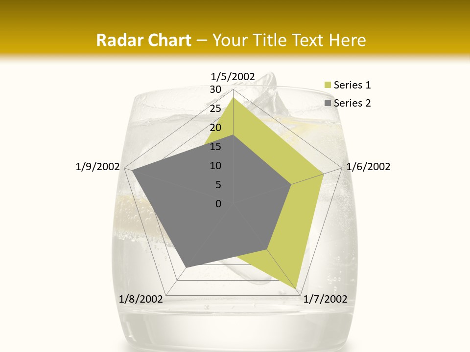 Cocktail Fresh Water PowerPoint Template