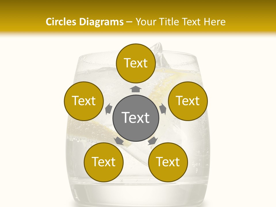 Cocktail Fresh Water PowerPoint Template