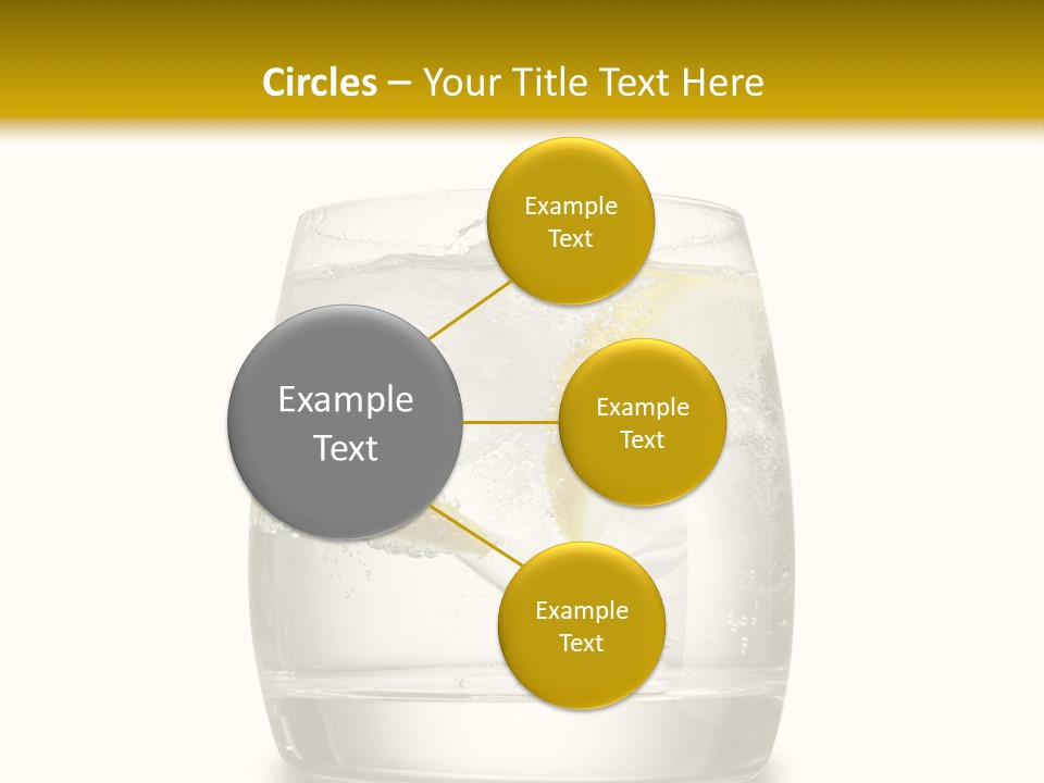 Cocktail Fresh Water PowerPoint Template