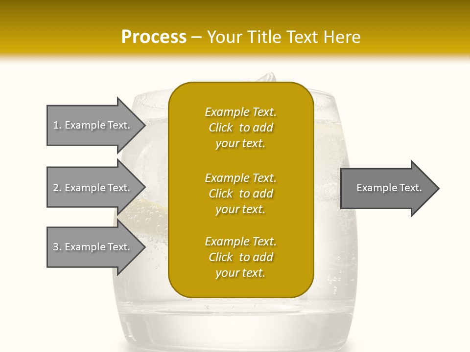 Cocktail Fresh Water PowerPoint Template