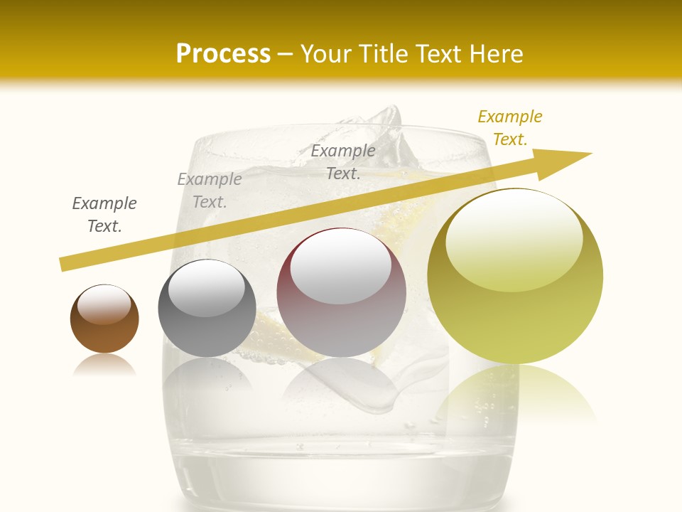 Cocktail Fresh Water PowerPoint Template